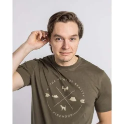 Pinewood Finnveden Trail Kurzärmeliges T-shirt -Pinewood pinewood finnveden trail kurzarmeliges t shirt 3