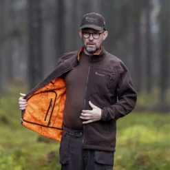 Pinewood Red Deer Camouflage Fleecejacke Mit Reißverschluss -Pinewood pinewood red deer camouflage fleecejacke mit rei verschluss 11